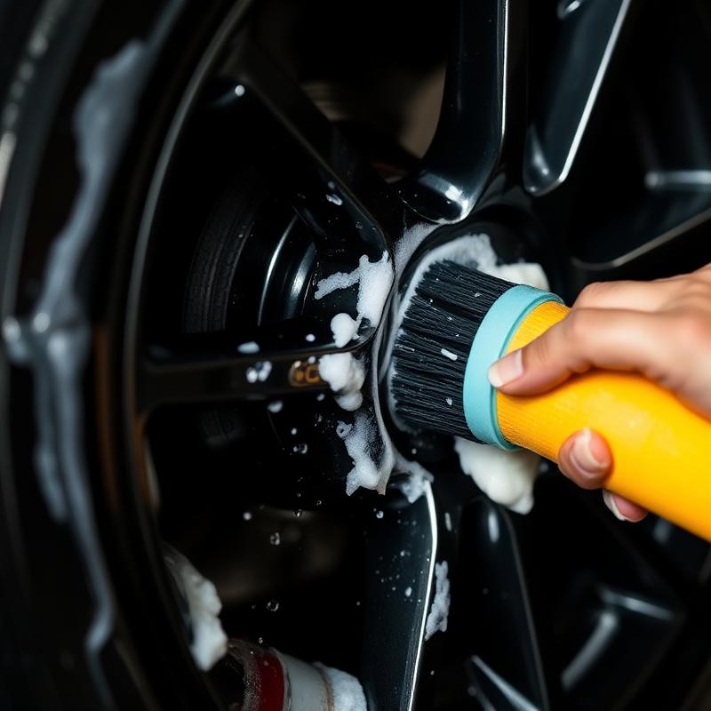 Detalhamento automotivo realizado com produtos LC